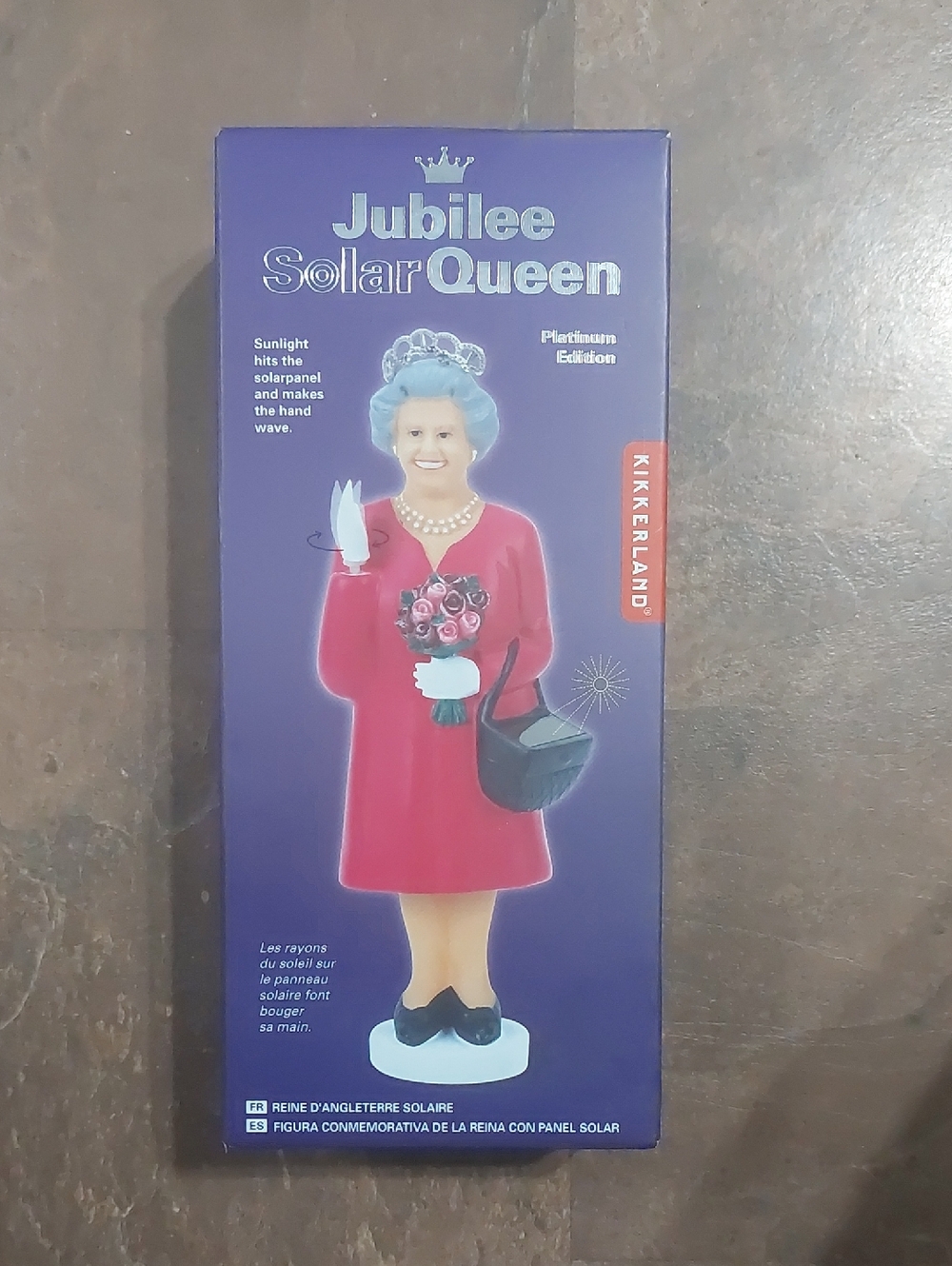 Jubilee Solar Queen Figurine - Purple Box